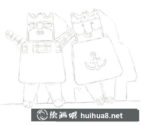 玩偶兒童畫