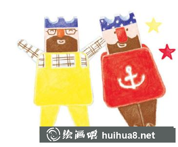 玩偶兒童畫