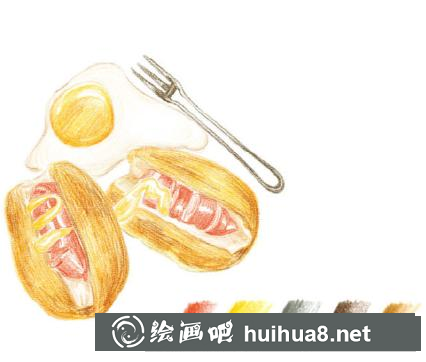 怎么畫面包