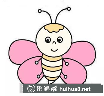 小蜜蜂簡筆畫