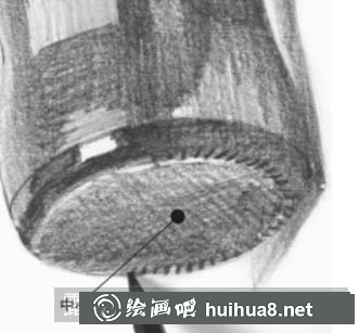 素描畫黑色啤酒瓶