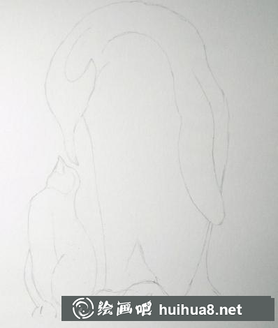 彩鉛畫企鵝