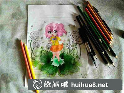 人物彩鉛 人物彩鉛