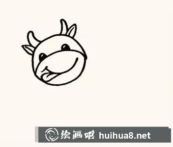 奶牛簡筆畫