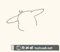 卡通簡筆畫皮卡丘教程