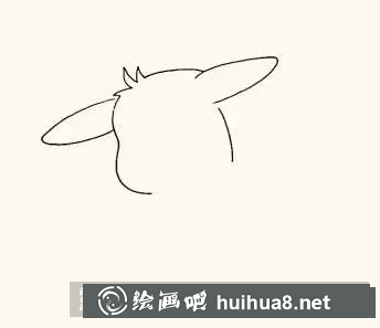 皮卡丘的畫法 皮卡丘的畫法