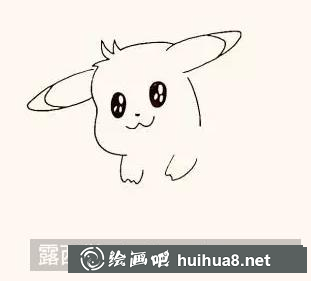皮卡丘的畫法 皮卡丘的畫法
