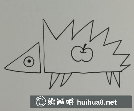 彩色小刺猬