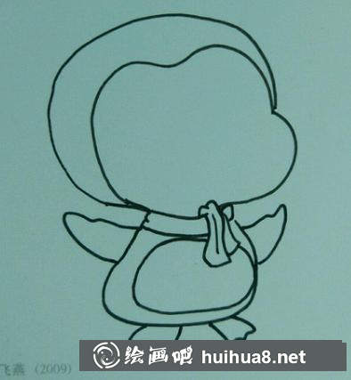 企鵝的畫(huà)法
