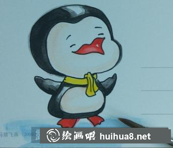 企鵝的畫(huà)法