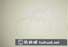 大南瓜水彩畫(huà)教程分享