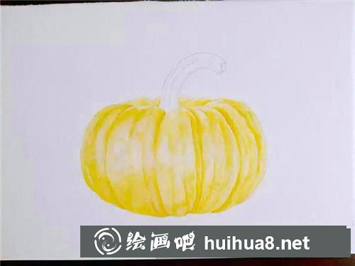 向日葵水彩畫
