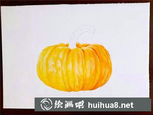 向日葵水彩畫
