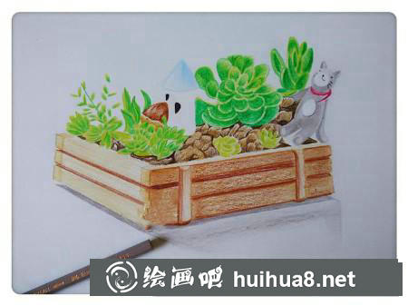彩鉛畫(huà)教程