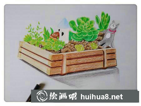 彩鉛畫(huà)教程