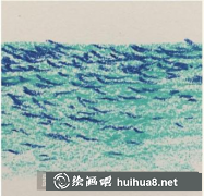 油畫(huà)棒繪大海畫(huà)法步驟指南