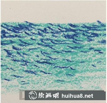 兒童畫大海