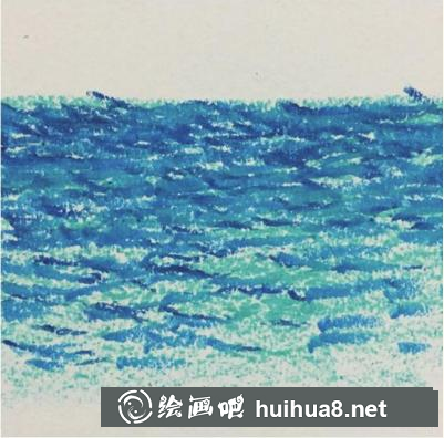 兒童畫大海