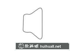 簡(jiǎn)筆畫教程教畫揚(yáng)聲器圖標(biāo)