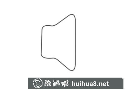 揚聲器圖標(biāo)的畫法