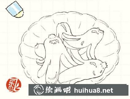 小香腸兒童畫