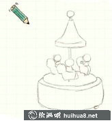 兒童畫教程：八音盒繪畫技巧