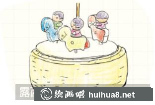 怎么畫八音盒