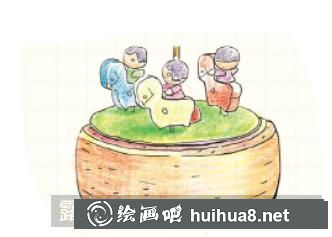 怎么畫八音盒