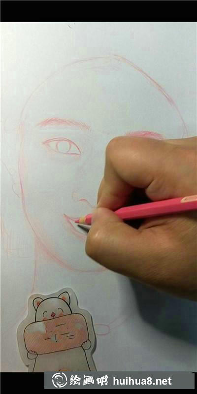 人物彩鉛