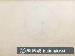 水彩畫教程日暮摩天輪繪畫技巧