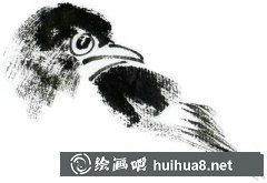 國畫八哥繪制教程