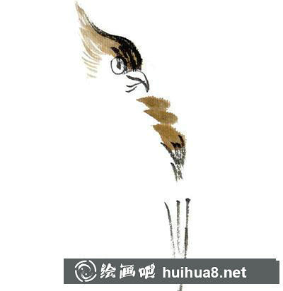 國畫太平鳥怎么畫