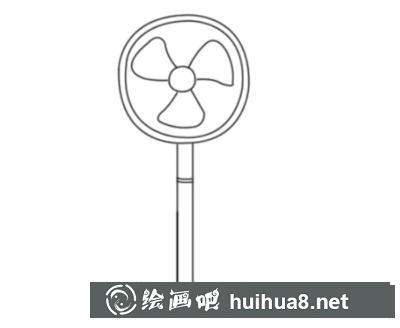 風(fēng)扇的畫法