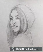 人物彩鉛畫教程溫柔美女繪制方法