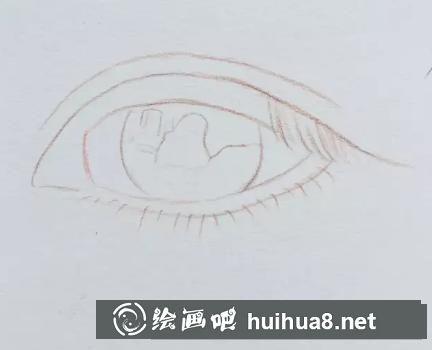 彩鉛畫眼睛