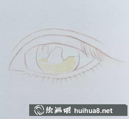 彩鉛畫眼睛