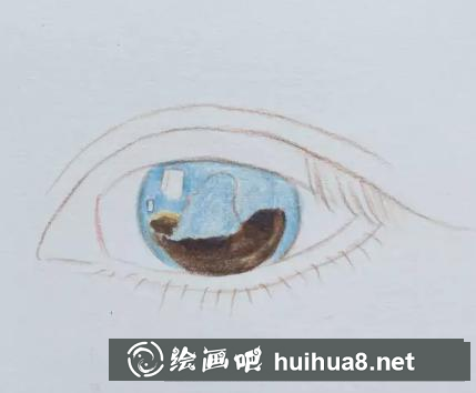 彩鉛畫眼睛