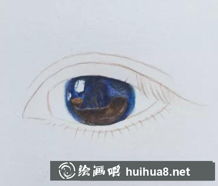 彩鉛畫眼睛