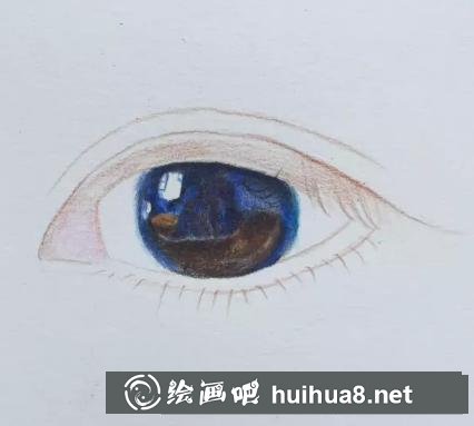 彩鉛畫眼睛
