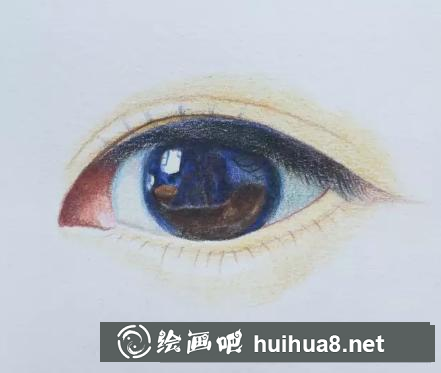 彩鉛畫眼睛