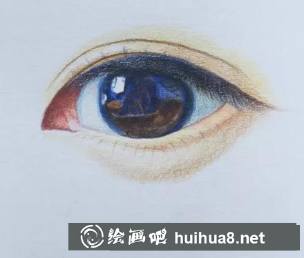 彩鉛畫眼睛