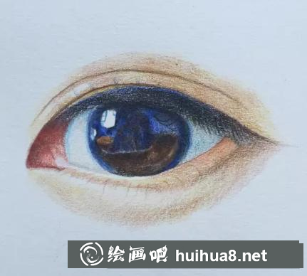 彩鉛畫眼睛