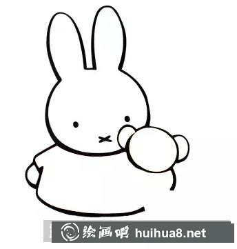 米菲兔簡(jiǎn)筆畫