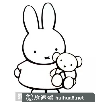 米菲兔簡(jiǎn)筆畫