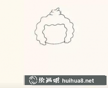 懶羊羊卡通簡筆畫教程
