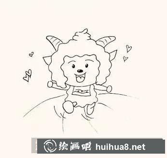 懶羊羊的畫法