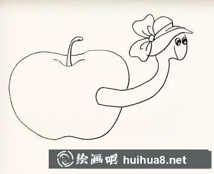 蘋果簡(jiǎn)筆畫