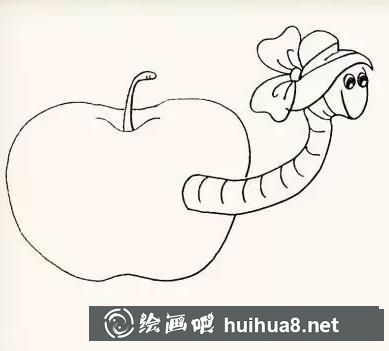蘋果簡(jiǎn)筆畫