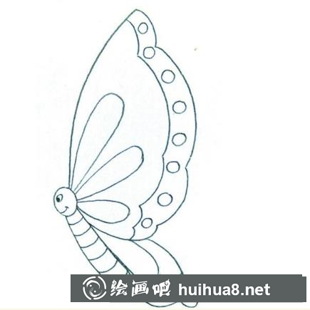 兒童畫蝴蝶 兒童畫蝴蝶