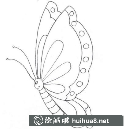 兒童畫蝴蝶 兒童畫蝴蝶